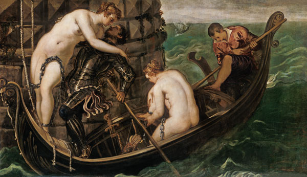 The rescue of the Arsinoë od Tintoretto (eigentl. Jacopo Robusti)