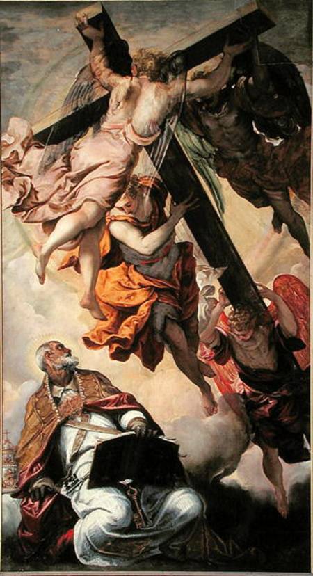 Apparition of the Cross to St Peter od Tintoretto (eigentl. Jacopo Robusti)