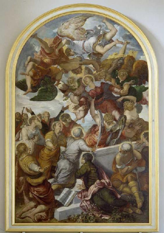 Ascension Day of Mariae od Tintoretto (eigentl. Jacopo Robusti)