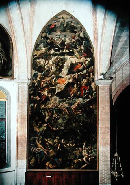 The Last Judgement od Tintoretto (eigentl. Jacopo Robusti)
