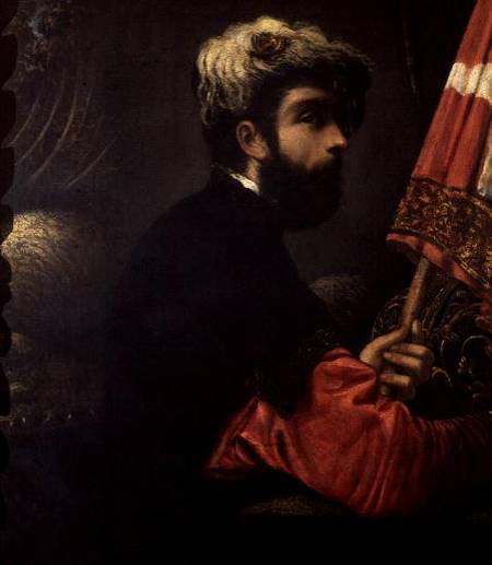Portrait of a Man as Saint George od Tintoretto (eigentl. Jacopo Robusti)
