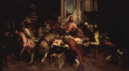 The Last Supper od Tintoretto (eigentl. Jacopo Robusti)