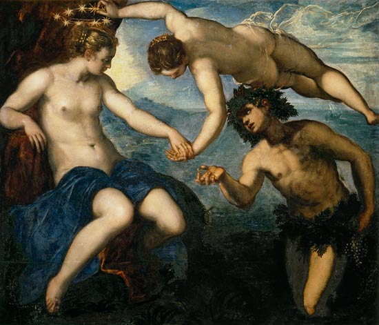 The Discovery of Ariadne od Tintoretto (eigentl. Jacopo Robusti)