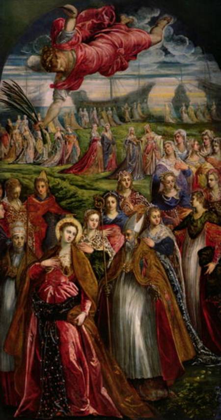 St. Ursula and the Eleven Thousand Virgins od Tintoretto (eigentl. Jacopo Robusti)