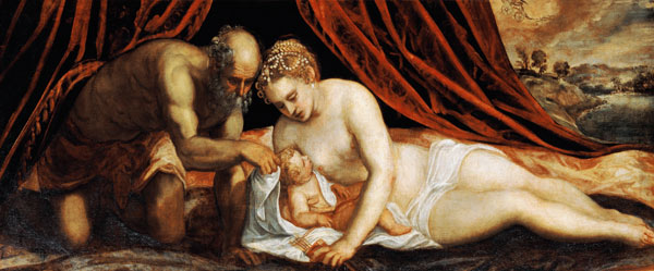 Venus, Vulkan und Amor. od Tintoretto (eigentl. Jacopo Robusti)