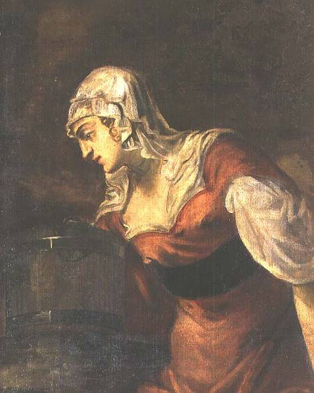 The Woman of Samaria at the Well od Tintoretto (eigentl. Jacopo Robusti)