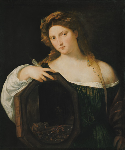 Profane Love (Vanity) od Tizian (ve skutečnosti Tiziano Vercellio)