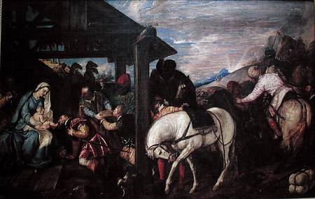 The Adoration of the Magi od Tizian (ve skutečnosti Tiziano Vercellio)