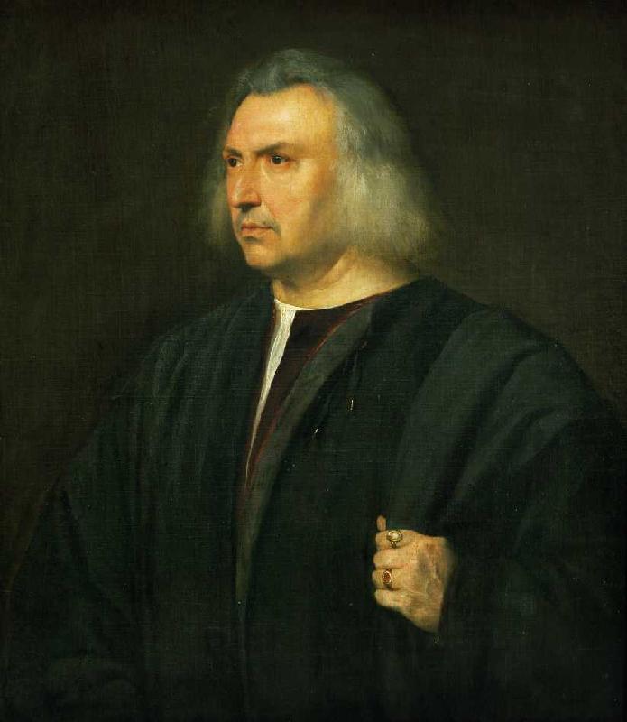 Gian Giacomo Bartolotti da Parma, Mediziner. od Tizian (ve skutečnosti Tiziano Vercellio)