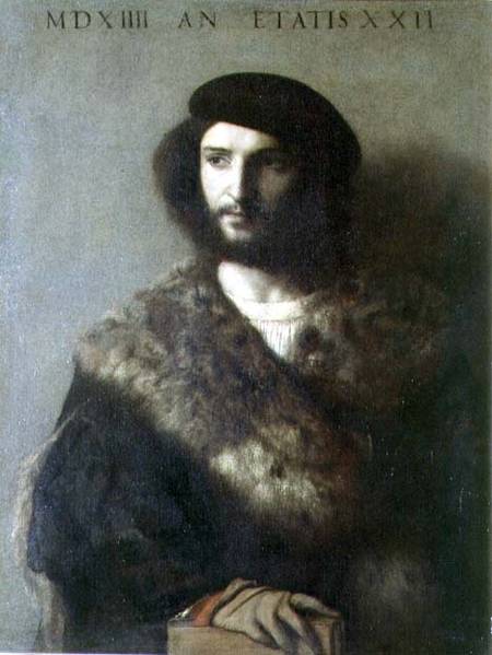 An Invalid od Tizian (ve skutečnosti Tiziano Vercellio)