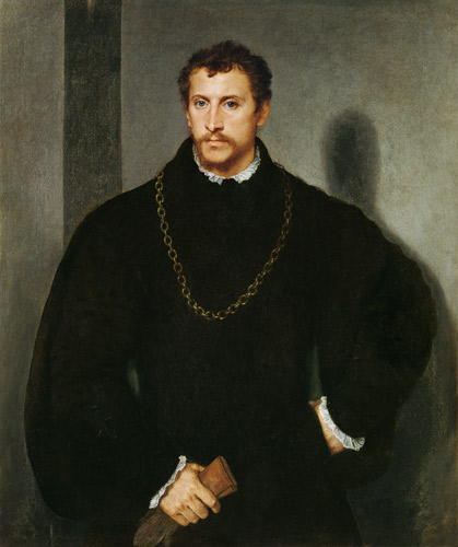 Portrait of the Tommaso Mosti od Tizian (ve skutečnosti Tiziano Vercellio)
