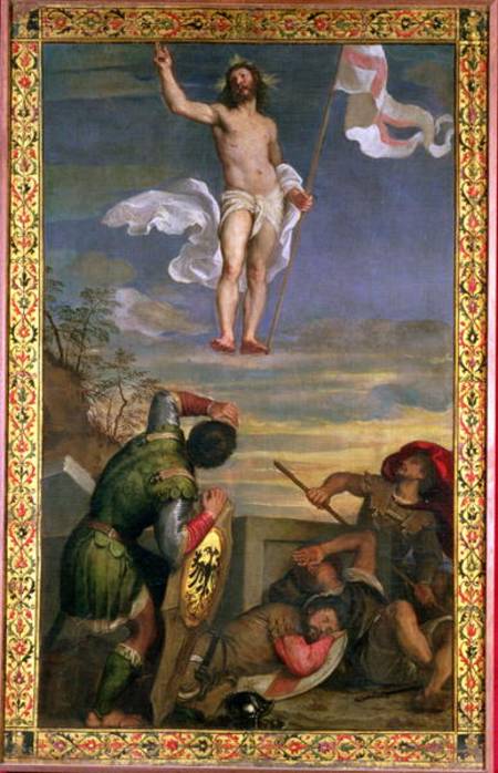 The Resurrection of Christ od Tizian (ve skutečnosti Tiziano Vercellio)