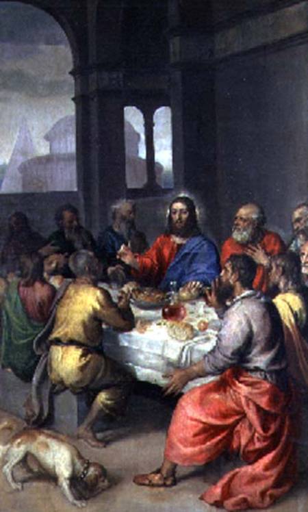 The Last Supper od Tizian (ve skutečnosti Tiziano Vercellio)