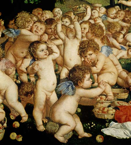 The Worship of Venus od Tizian (ve skutečnosti Tiziano Vercellio)
