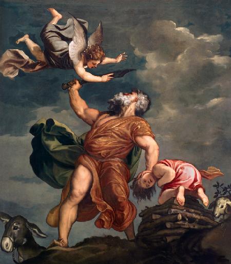 Abraham sacrifices Isaac / Titian