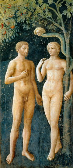 The Temptation of Adam and Eve od Tommaso Masolino da Panicale
