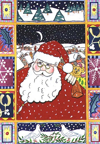 Father Christmas (w/c)  od Tony  Todd