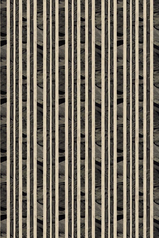 Beige Striped Pattern od Treechild