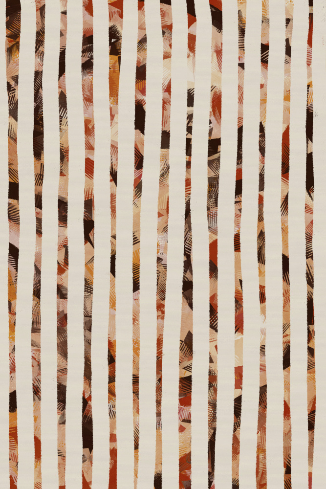 Beige Stripes Pattern od Treechild