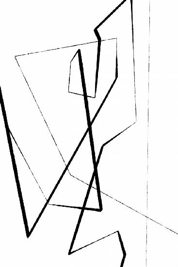 Angular Lines No 4
