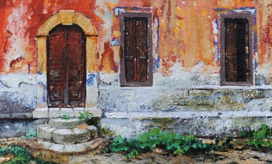 Doorway, Corfu od Trevor  Neal