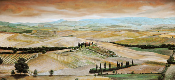 Belvedere, Tuscany od Trevor  Neal