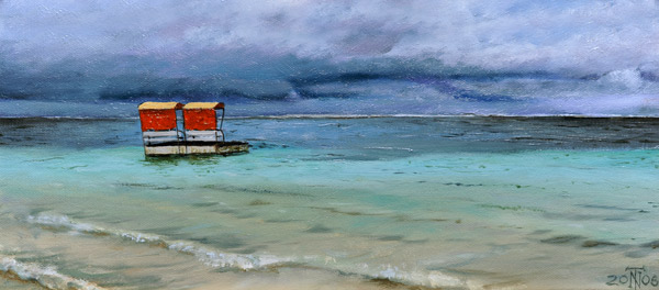 Lifeguard Station, Mauritius od Trevor  Neal