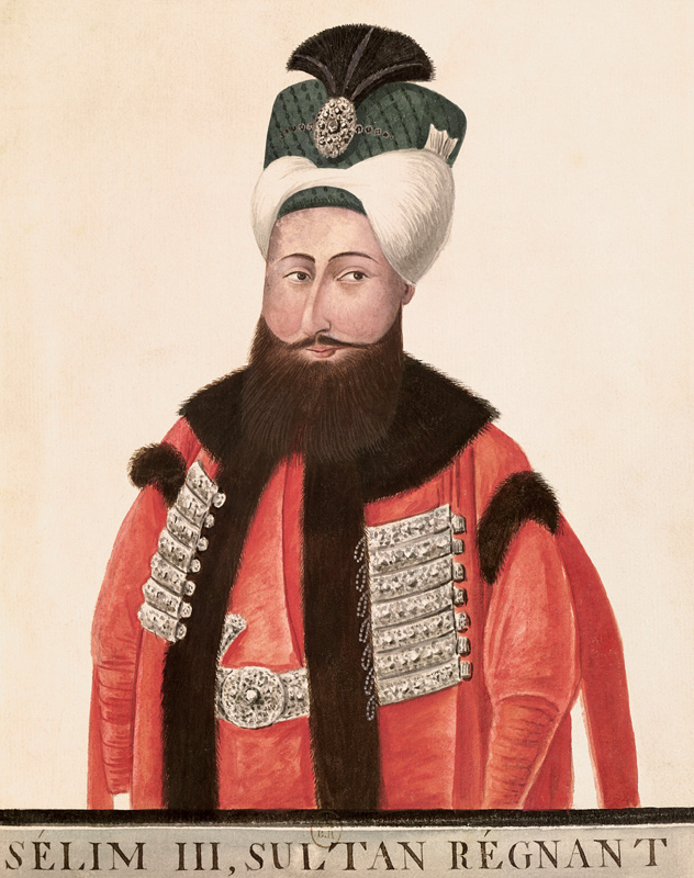 Sultan Selim III (1761-1808) 18th-19th century od Turkish School