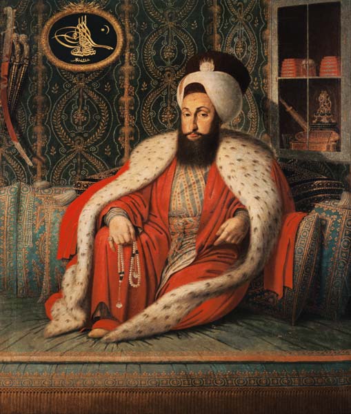 Sultan Mahmud I of Turkey (1696-1754) od Turkish School