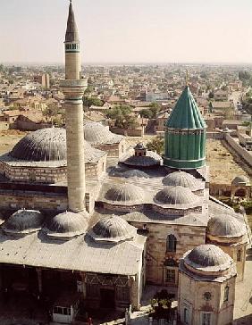 Aerial view of the Mevlana Tekke (Monastery of our Master)