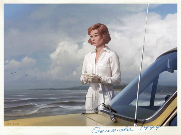 Seaside 1974 od Udo Linke