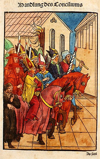 The Council of Constance, from ''Chronik des Konzils von Konstanz'' od Ulrich von Richental