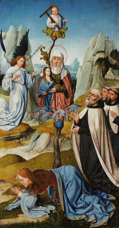The Blessed Virgin Mary of Mount Carmel od Unbekannter Künstler
