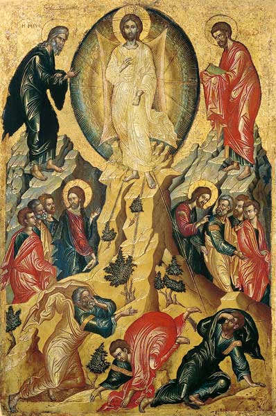 The Transfiguration of Jesus od Unbekannter Künstler