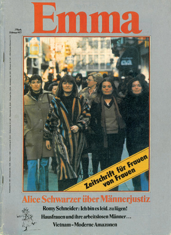 First issue of the EMMA magazine from February 1977 od Unbekannter Künstler