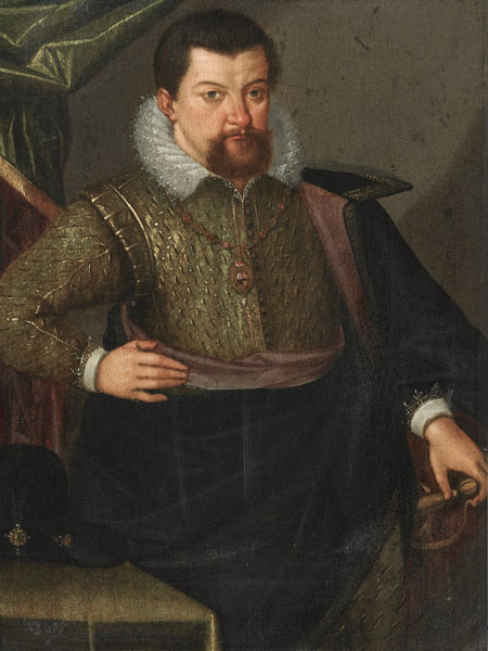 Portrait of John George I (1585-1656), Elector of Saxony od Unbekannter Künstler