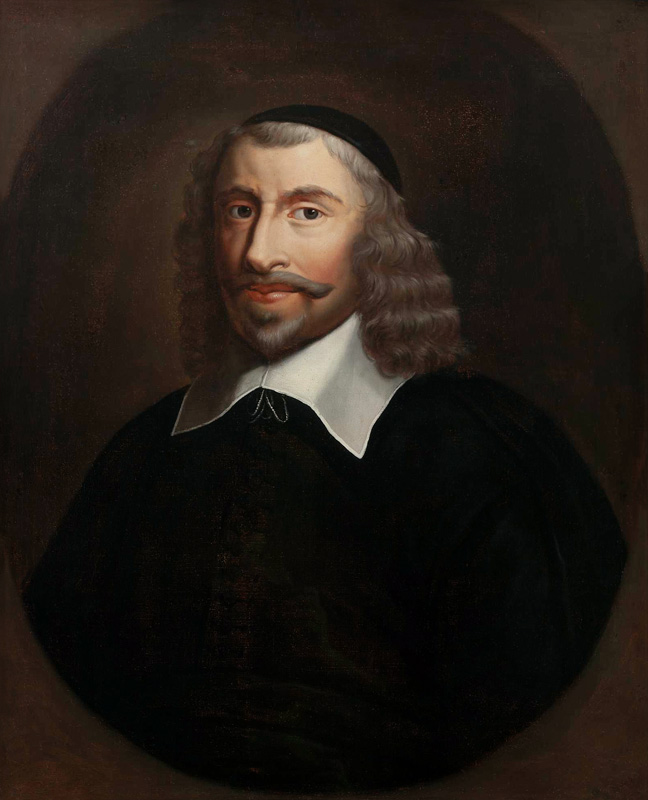 Portrait of Thomas Hobbes (1588-1679) od Unbekannter Künstler
