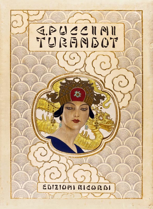 Book cover of Turandot by Giacomo Puccini od Unbekannter Künstler
