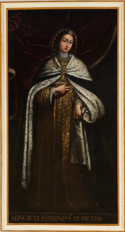 Agnes of Faucigny, wife of Peter II, Count of Savoy od Unbekannter Künstler