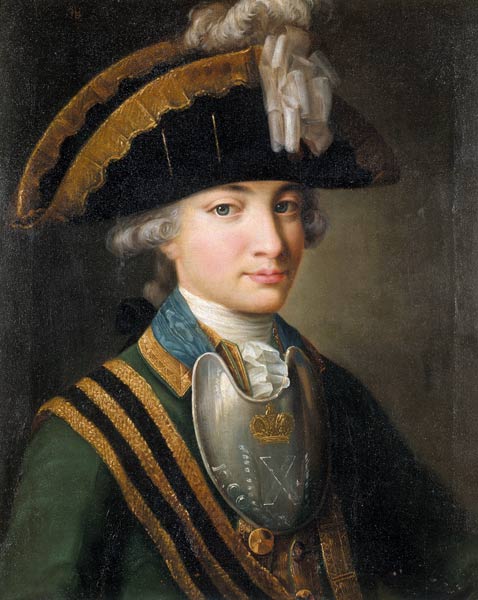 Portrait of Prince Alexander Sergeevich Stroganov (1771-1815) od Unbekannter Künstler