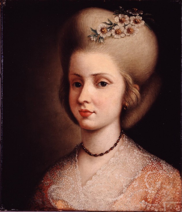 Aloysia (Luise) Lange née Weber (1760-1839) od Unbekannter Künstler