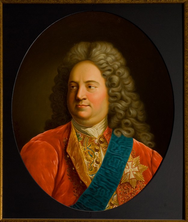 Baron Peter Pavlovich Shafirov (1669-1739), vice-chancellor of Peter the Great od Unbekannter Künstler