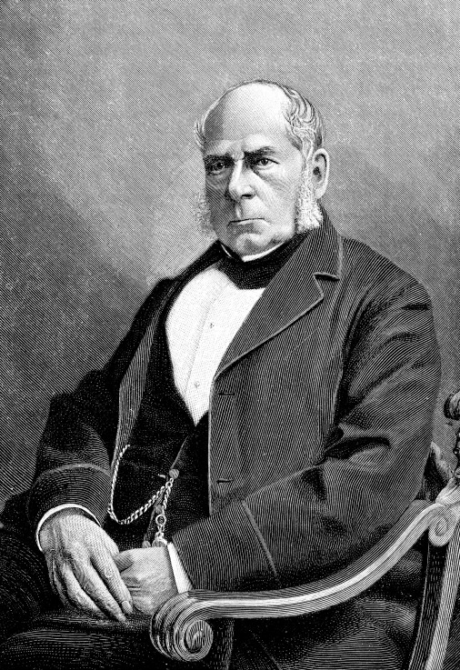 English engineer and inventor Sir Henry Bessemer (1813-1898) od Unbekannter Künstler