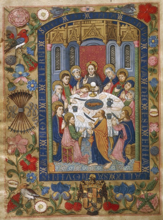 The Last Supper od Unbekannter Künstler