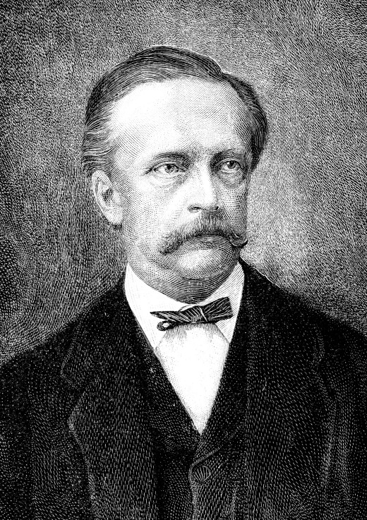 German physician and physicist Hermann von Helmholtz (1821-1894) od Unbekannter Künstler
