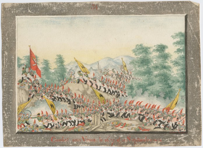The Siege of Varna on September 1828 od Unbekannter Künstler