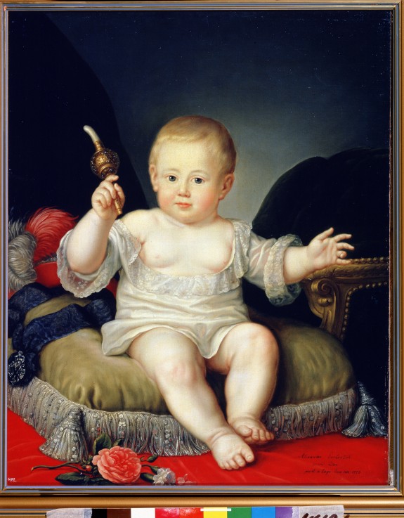 Childhood of Grand Duke Alexander Pavlovich (Alexander I) od Unbekannter Künstler