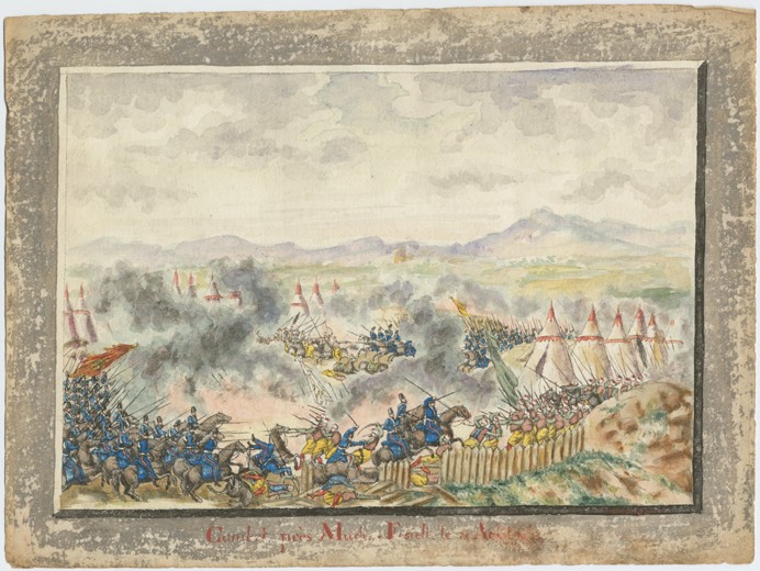 The Battle of Rymnik on September 22, 1789 od Unbekannter Künstler
