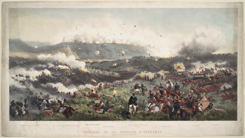 The Battle of Inkerman on November 5, 1854 od Unbekannter Künstler