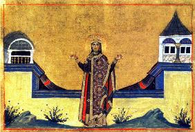 Theophano Martiniake (Miniature from the Menologion of Basil II)